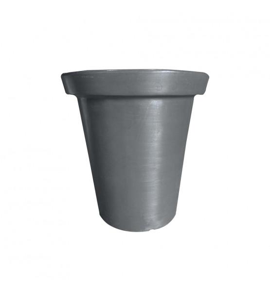 Pot de fleurs rond XXL Delight 760L - finition lisse - 120x120x120 cm - traité anti-UV - Plast'Up Rotomoulage_0