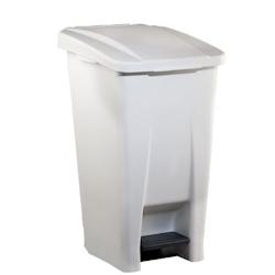 Rossignol Poubelle plastique blanc 60 L - plastique 59837_0