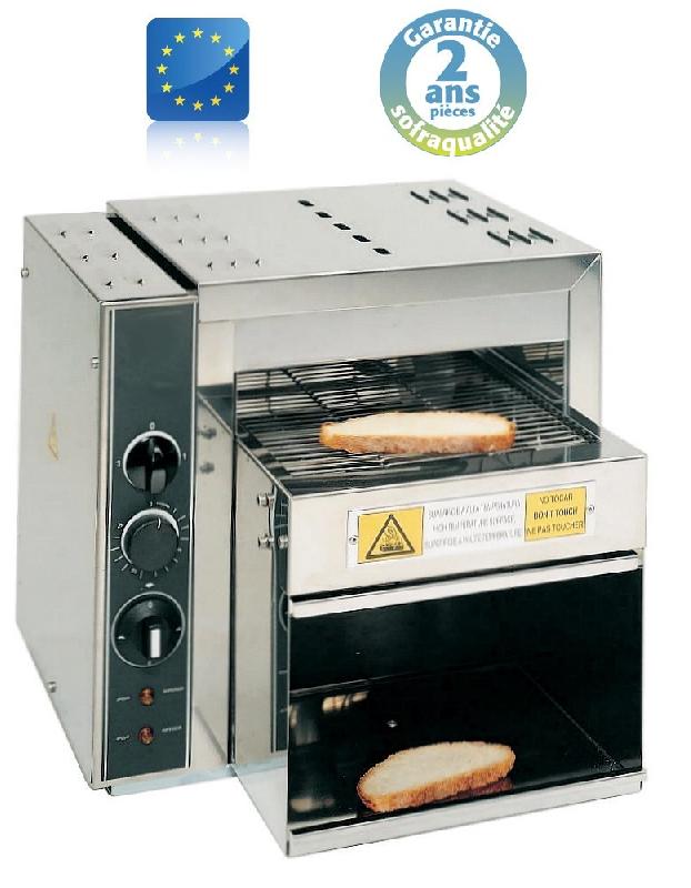 Toaster à convoyeur rapide - monophasé (230 V) - modèle TR1 avec 1 ruban et puissance 2800 W_0