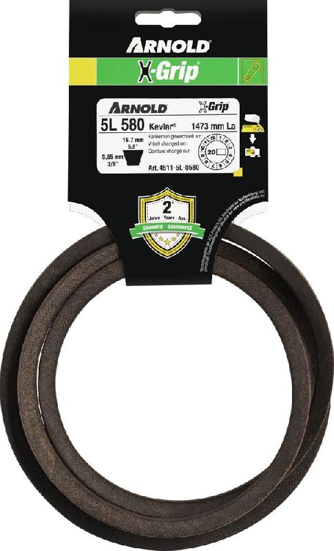 Courroie trapézoïdale X-Grip V - type 5L580_0