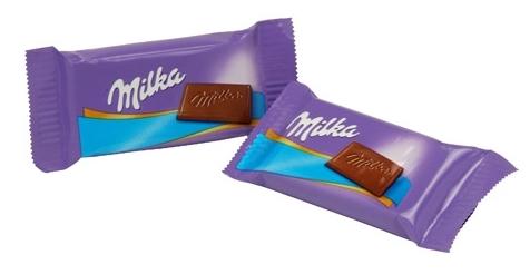 370 napolitains au lait Milka - Chocolats individuels de 4,6g_0