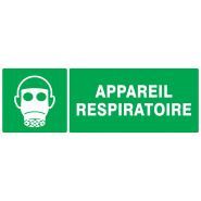 620409 - Signalisation sécurité travail - appareil respiratoire - dimensions 200x52mm - Sofop S.A.S_0