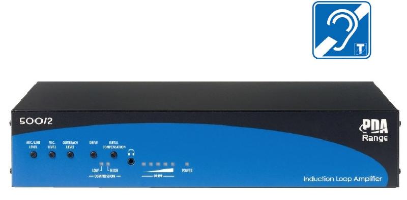 Amplificateur boucle magnétique PDA 500/2 Rondson - surface 500 m2 - pour appareils auditifs_0
