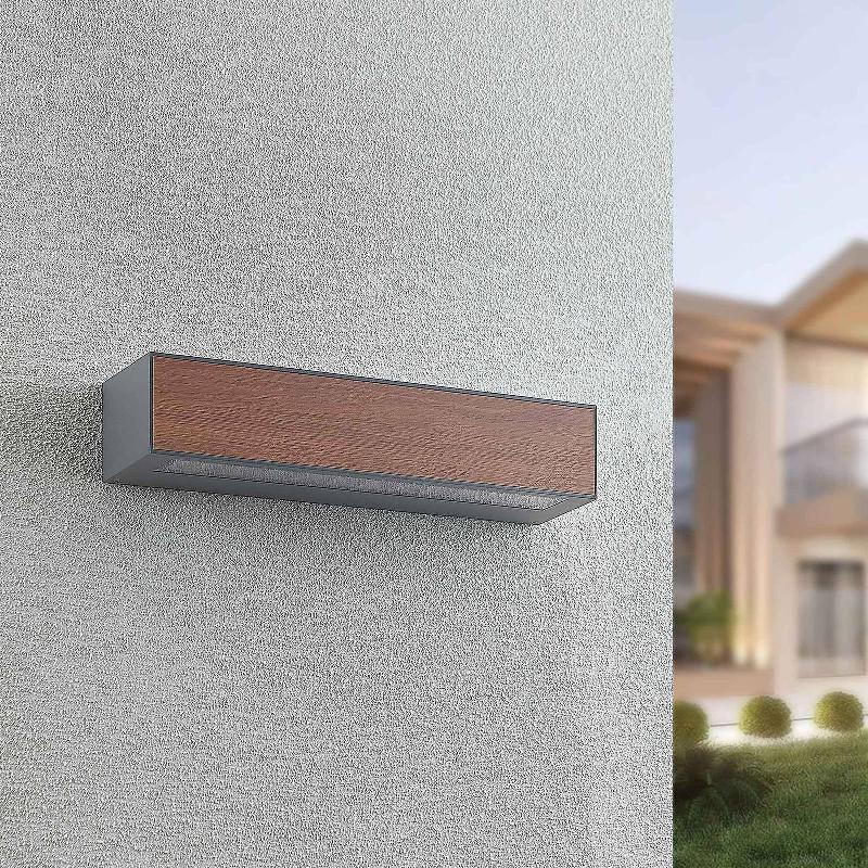 ARCCHIO MIRAZ APPLIQUE D’EXTÉRIEUR LED ASPECT BOIS