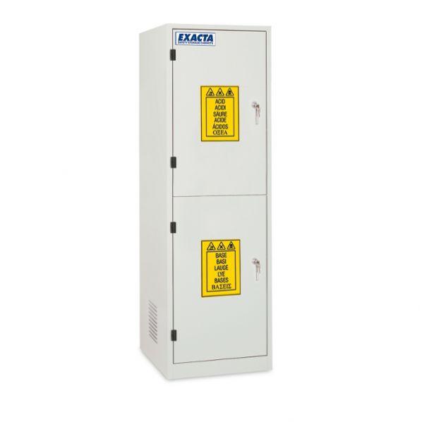 Armoire de sécurité à porte pleine - Charge maxi 280 kg - 2 à 4 compartiments - Stockage produits chimiques et corrosifs_0