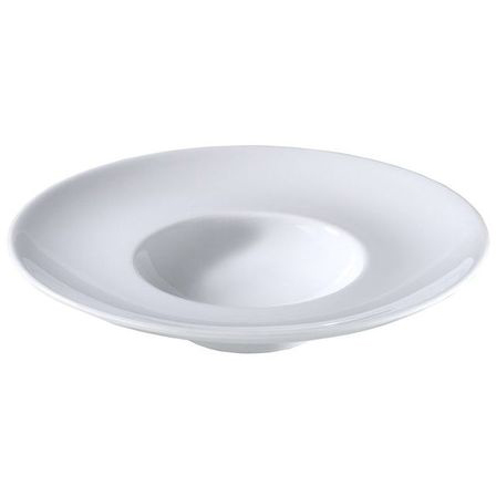 ASSIETTE À DÉGUSTATION BLANCHE 26,5CM EN PORCELAINE - PILLIVUYT - LOUNA