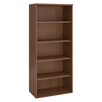 BIBLIOTHÈQUE HAUTE BOIS H 182 X L 80 CM NOYER  ARCH