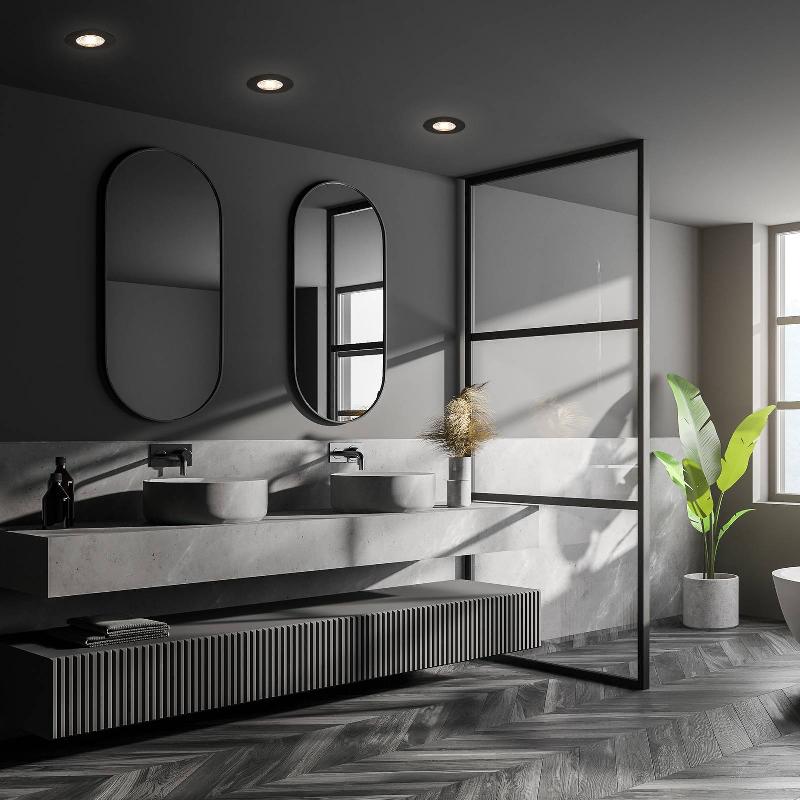 BRILONER SPOT ENCASTRÉ LED KULANA MINI IP44 X3 NOIR