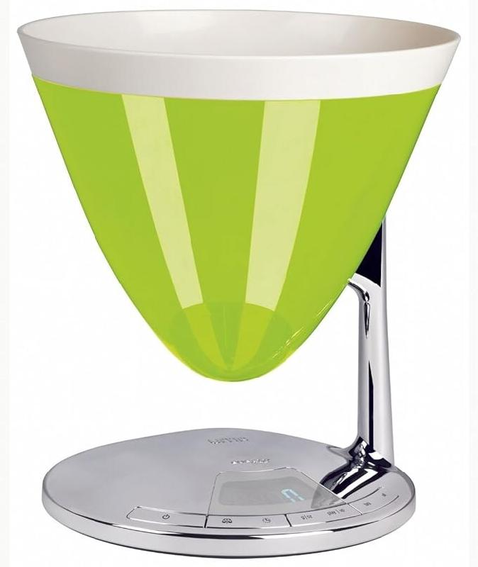 BUGATTI - Balance Uma Apple Green - Finition couleur unie, capacité maximale 3 kg - 8020178804424_0