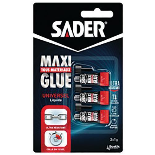 COLLE LIQUIDE 3X1G POUR PETITES RÉPARATIONS DU QUOTIDIEN