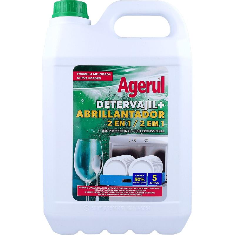 Détergent liquide pour lave-vaisselle + produit de rinçage 2en1 5L - 683270425_0
