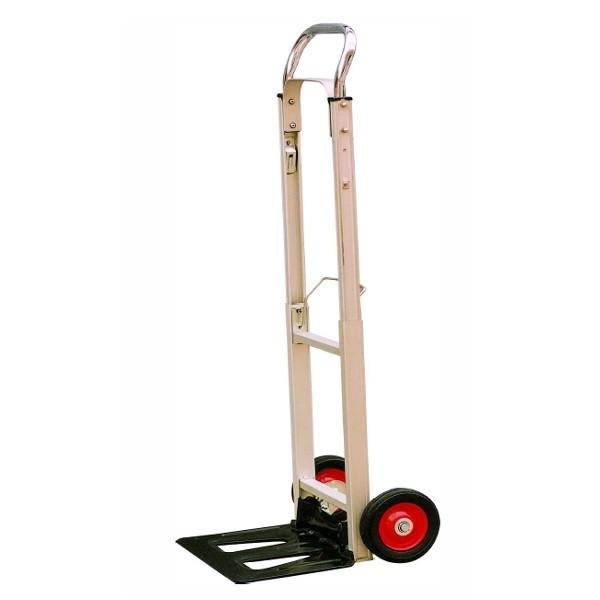 Diable pliable en aluminium ultra léger et compact - Charge utile 90kg - Rolléco_0