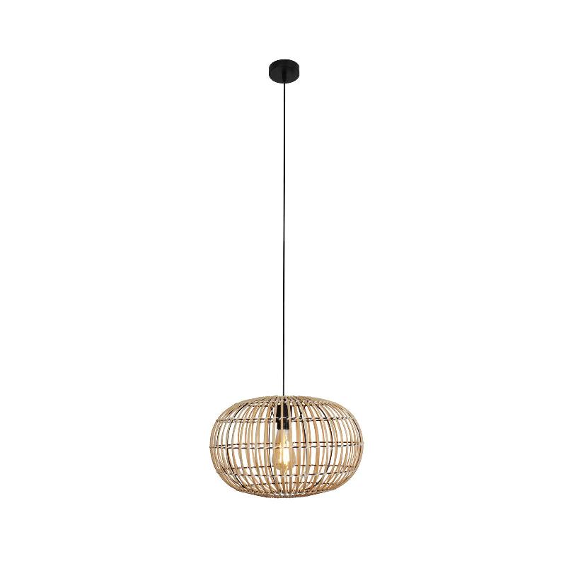 ECO-LIGHT SUSPENSION BAMBOO, NATUREL, HAUTEUR 48 CM, Ø 30 CM