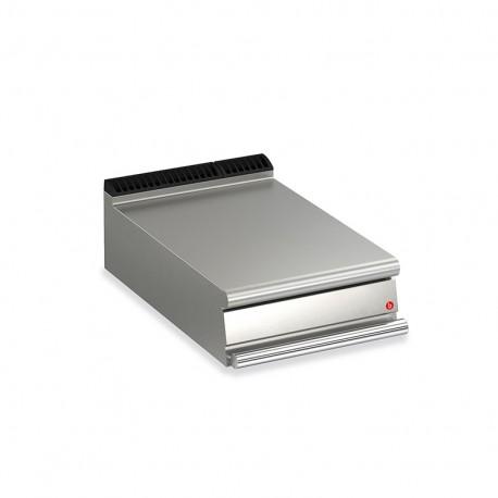 Élément de travail neutre à poser - largeur 600 mm - gamme Queen 700 - Baron - tout inox AISI 304 - finition satinée - 70QNE600_0