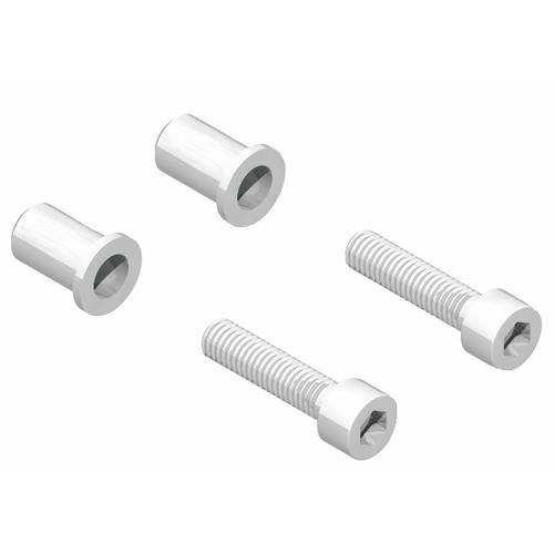 FIXATION TRAVERSANTE POUR POIGNÉE SIMPLE PORTE BATTANTE INOX DIVA XIV LA CROISÉE DS