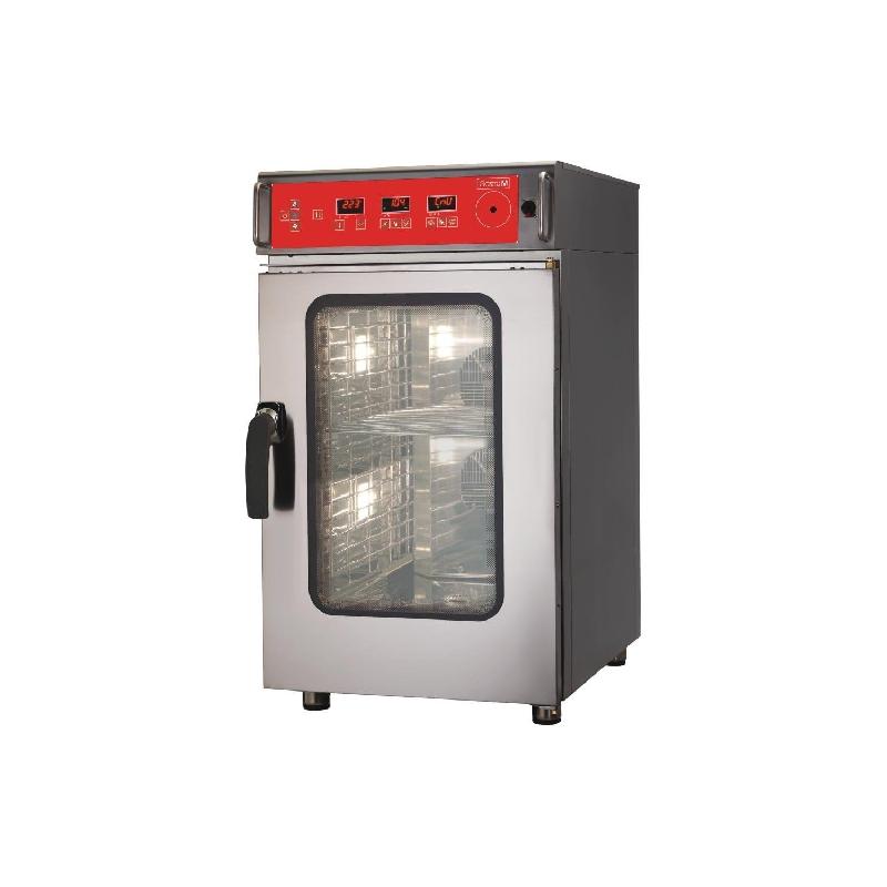 Four inox mixte vapeur 10 x GN 1/1 à injection directe, 15 600 W, 400 V - TRI_0