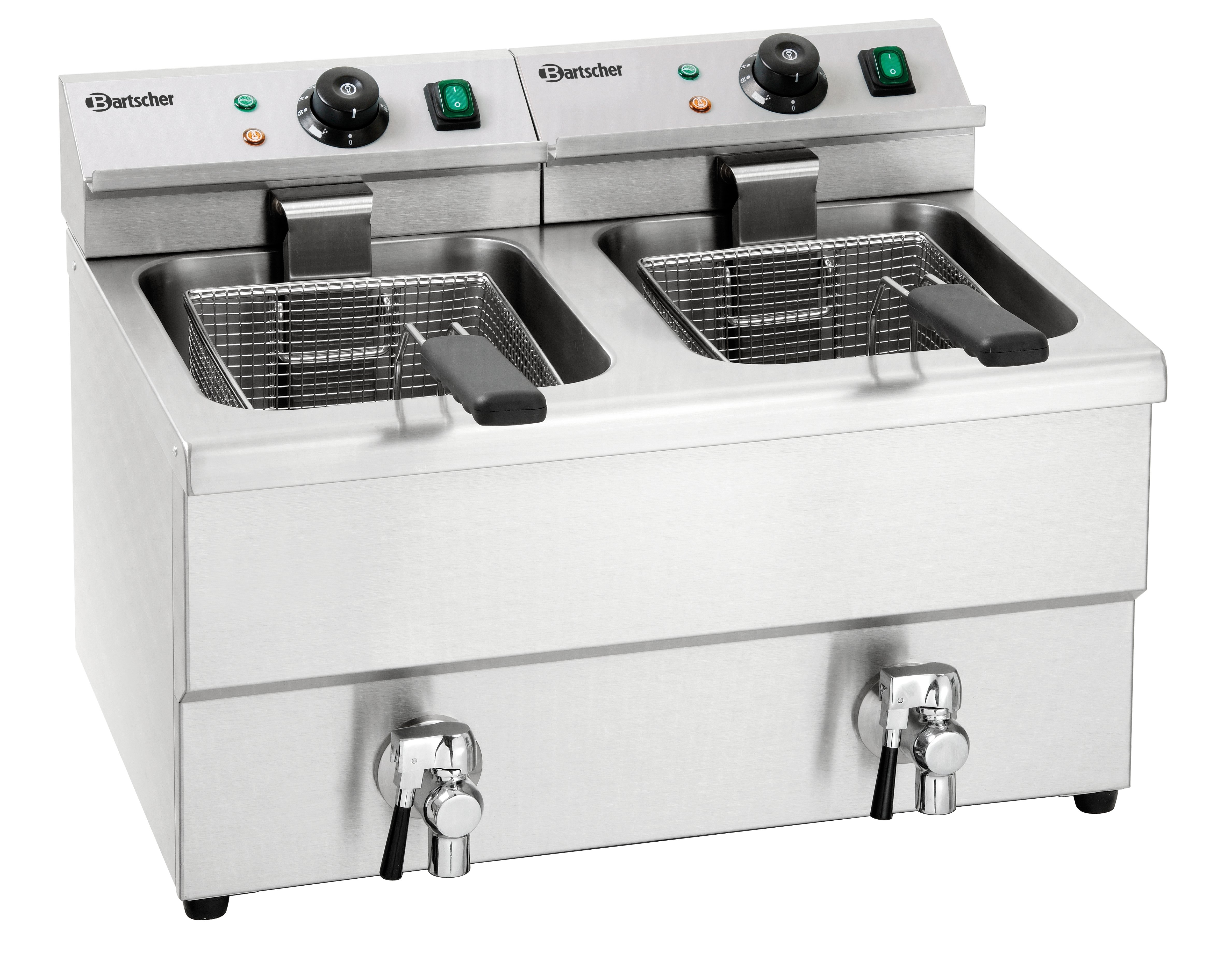 FRITEUSE ÉLECTRIQUE DOUBLE BARTSCHER IMBISS II 2X 8 L