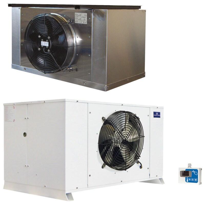 Groupe split au sol, +5°/-5°C, 76,52m³/41,55m³ (+32°C) 856x596x586 mm - VIRTUS - 0615402980999_0