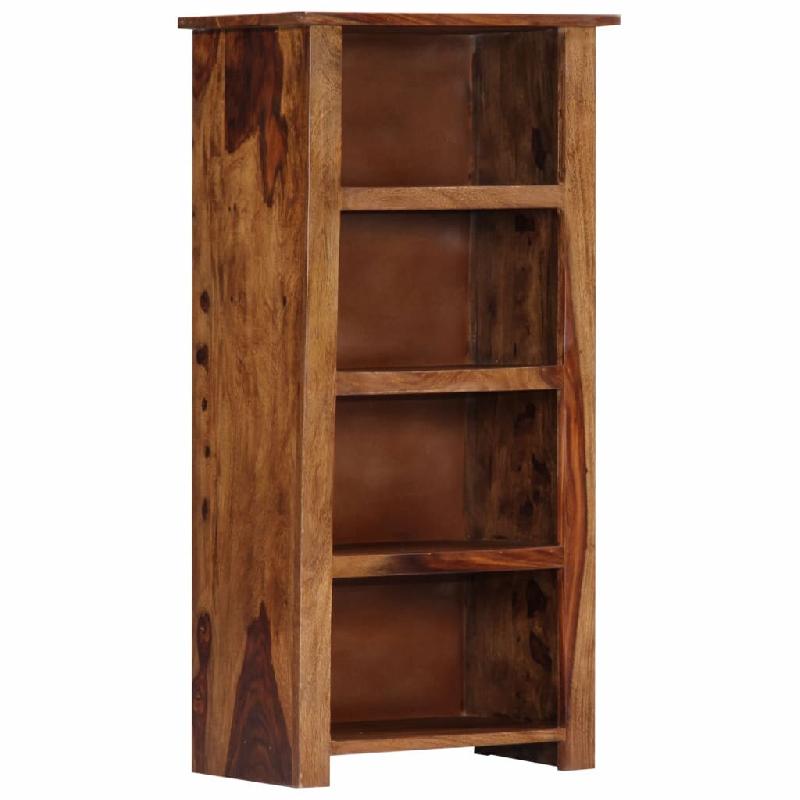 Helloshop26 - Étagère armoire meuble design bibliothèque  100 cm Bois massif 2702073/2 - 3001567260613_0