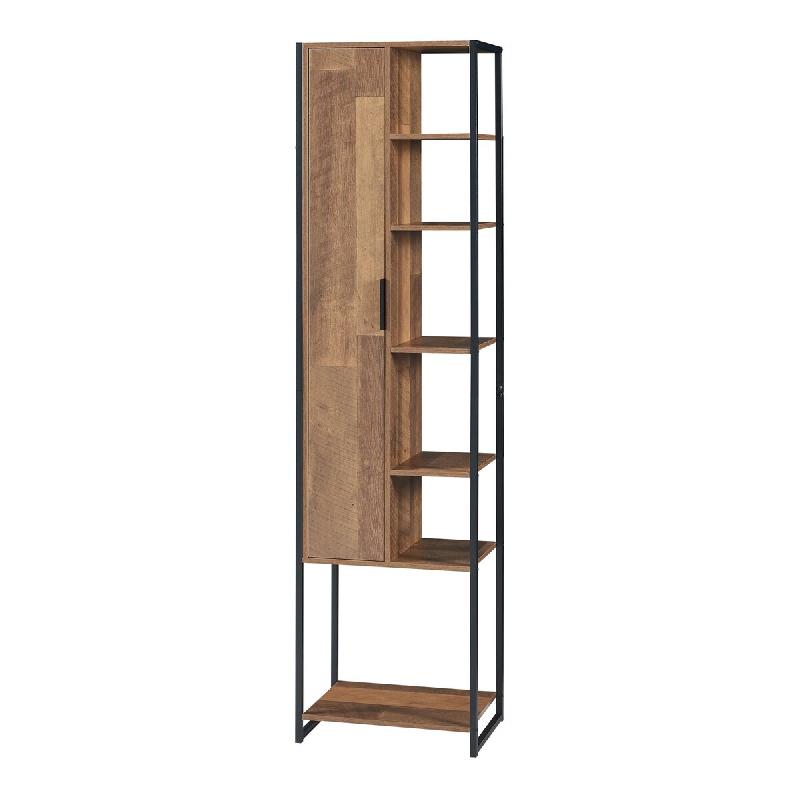 Helloshop26 - Meuble colonne de salle de bain 165 x 43 x 30 cm marron 03_0009952 - marron 3000224961511_0