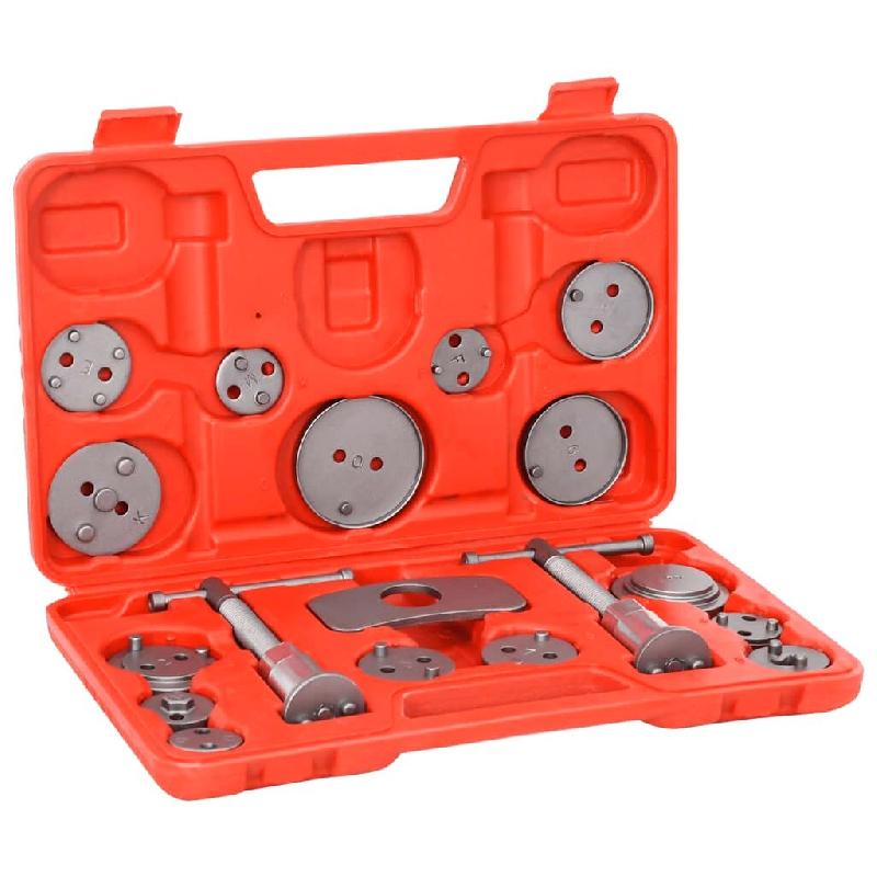 Helloshop26 - Trousse à outils pour étriers de freins à disque 18 pièces atelier 02_0004137 - 3000116901533_0