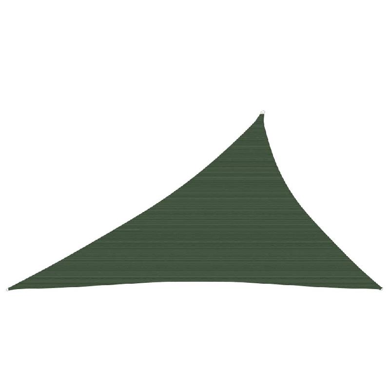 Helloshop26 - Voile toile d'ombrage parasol 160 g/m² vert foncé 3 x 4 x 5 m PEHD 02_0009428 - vert 3000509347764_0