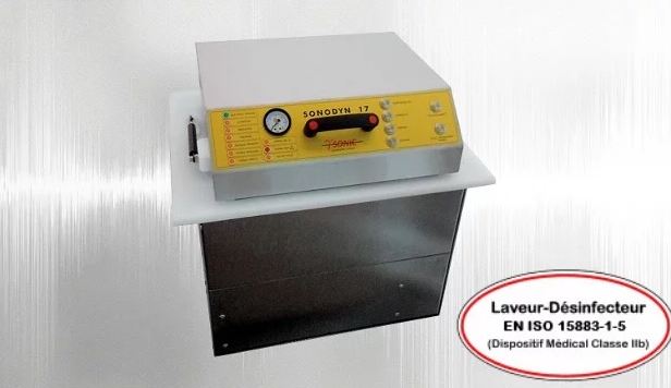 Laveur-Désinfecteur à ultrasons SONODYN 17-E - Modèle encastrable pour D.M.R. et P.I.D. - Gamasonic_0