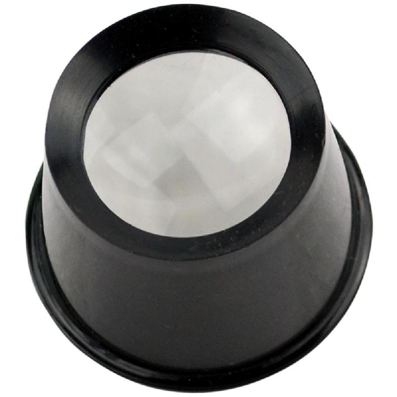 Loupe d'horloger - verre minéral - grossissement x10 - diamètre 25mm - référence 417642_0