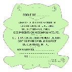 PANNEAU D\'INFORMATION GRENOUILLE SUR POTEAU BOIS - MANUTAN COLLECTIVITÉS