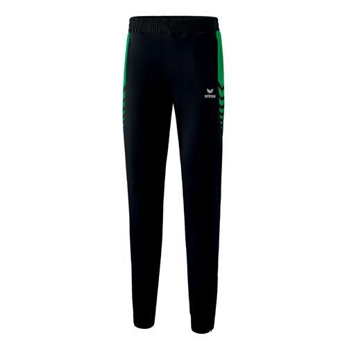 PANTALON DE SURVÊTEMENT FEMME - ERIMA - WORKER SIX WINGS NOIR/ÉMERAUDE
