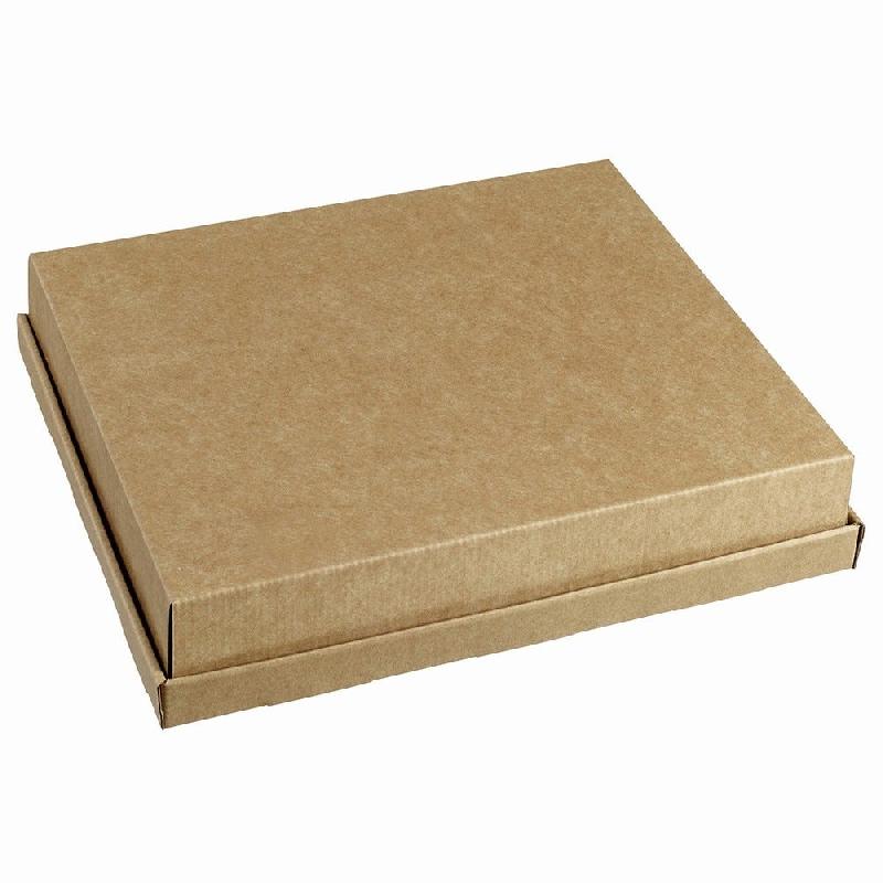 Plateau Ecokraft avec calage Quartz carton 36,6x29,5x6,5cm - par 50_0
