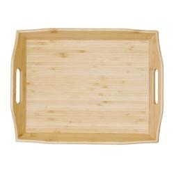 Plateau service de chambre bambou Olympia - marron Bambou EQGM249_0