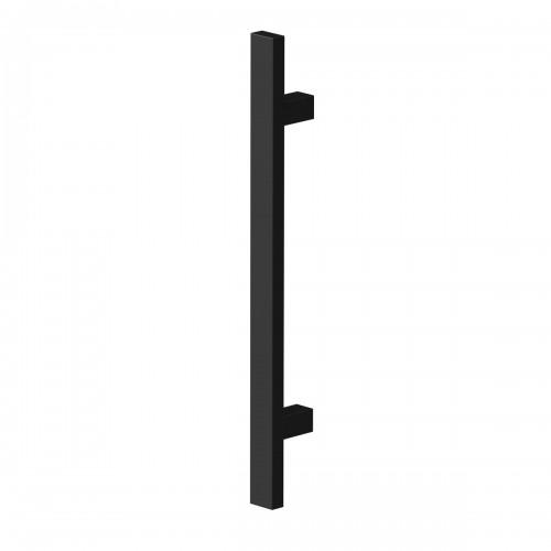 POIGNÉE DE TIRAGE FORME T ES6Q POUR PORTE BATTANTE - NOIR COSMOS - LONGUEUR 800 MM KARCHER DESIGN