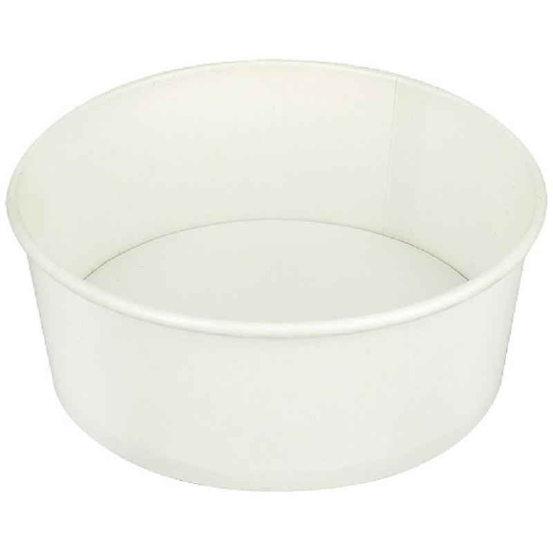 SALADIER ROND CARTON BLANC 750ML X 360 FIRPLAST