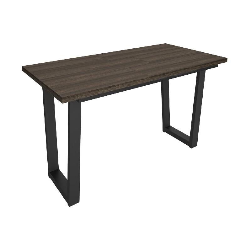 SKRAUT HOME Table à manger, 194x90x74 cm, Pour 10 personnes, Meubles de Salon, Chêne foncé - beige Bois manufacturé 535_4_0