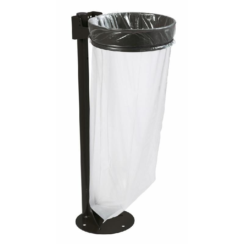 Support sac poubelle sur pied Rossignol Ecollecto Extrême gris sans couvercle 110 L_0