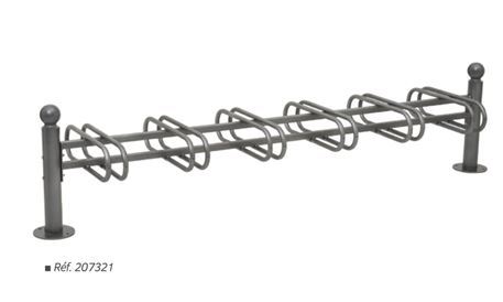 Support vélos modulaire, décoratif et fonctionnel - 3 ou 6 places, simple ou double face - LIGNE PROVINCE_0