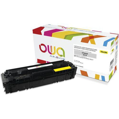 TONER RECONDITIONNÉ YELLOW HP CF402X - 2300 P