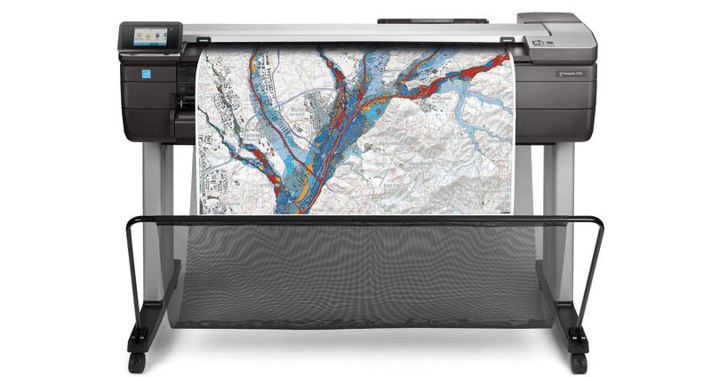 Traceur multifonction avec scanner intégré - HP DesignJet T830 mfp - Compact et robuste pour sites de construction_0