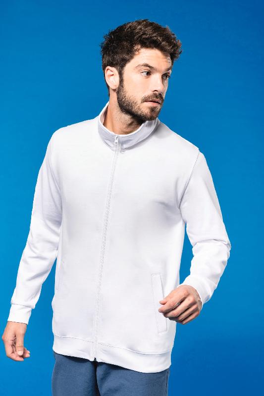 Veste molleton zippée homme - Réf: K472 - Molleton gratté 280 g/m² - Marque Kariban_0