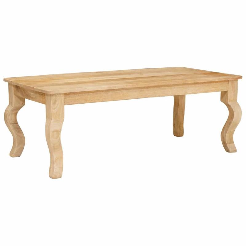 VidaXL Table basse Marron 110 x 55 x 40 cm Bois de mangue massif Modèle Helios Advance Élite - 4104584_0