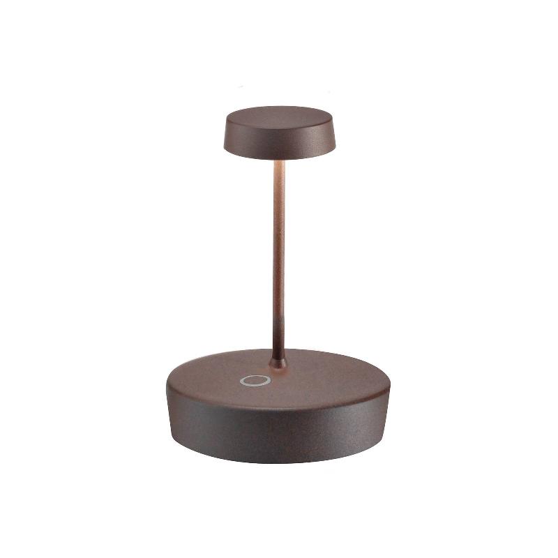 ZAFFERANO SWAP MINI LAMPE BATTERIE IP65 CORTEN