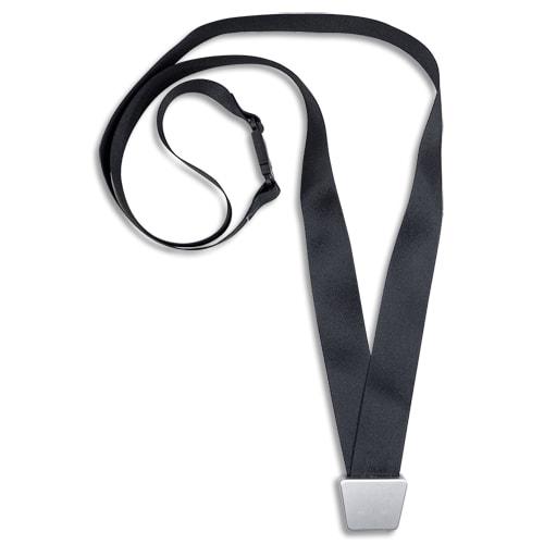 Avery boîte de 10 tours de cou recyclés avec clip no-twisttm. Dimensions l44 x l2 cm. Coloris noir_0