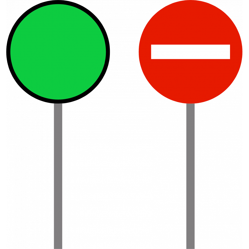 Balisage temporaire K10 - WP Signalisation - Panneau de gestion manuelle de la circulation_0