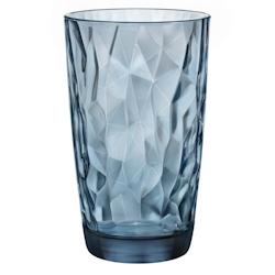Bormioli Rocco Diamond Gobelet Forme Haute Bleu En Verre 47 Cl - bleu verre 8159013_0