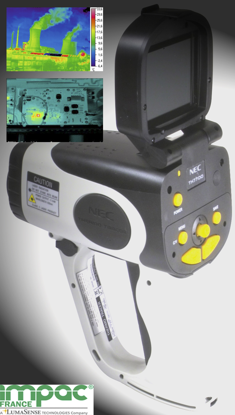 Caméra thermographique infrarouge TH 7800 - 76800 points de mesure - Plage -20 à 1000°C_0