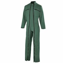 Cepovett - Combinaison de travail 2 Zip  polyester majoritaire Essentiels Vert Taille 3XL - XXXL vert 3184370049535_0