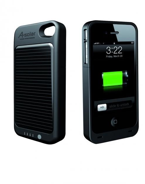 COQUE SOLAIRE IPHONE 4