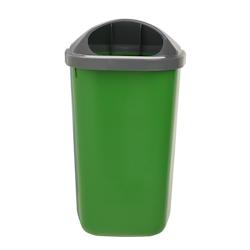 Rossignol - Corbeille 50L murale XERIOS - vert/gris - vert plastique polypropylène 59861_0