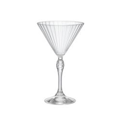 De 4 verres martini America  24.5 cl -  Boite Multicolore  Cristallin Bormioli Rocco - multicolore 8004360093155_0